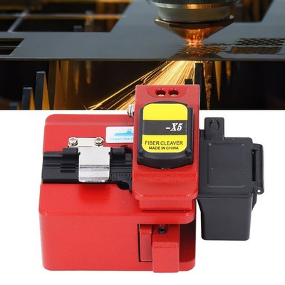Fiber Cleaver 16 Cleaving Spots 48000 Cleaves Auto Tool Return FTTH Optical SET