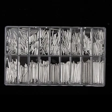 360pcs Watch Band Split Pins Watch Bracelet Strap Link Pins Cotter Bar Repair