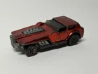 Hot Wheels Redline The Hood Red Mattel Toy Car Red Wheels Vintage Hot Rod