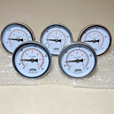 #ad Qty 5 Winters TSW174 SWLF 3 4quot; Sweat Lead Free Hot Water Thermometer 30 250 F $69.00