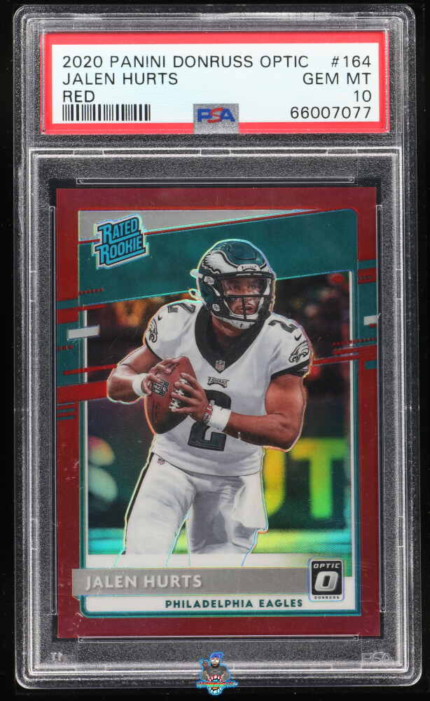 2020 Jalen Hurts PSA 10 Donruss Optic Red #164 91/99
