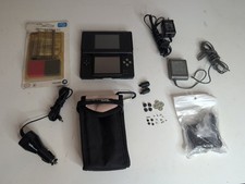 Nintendo DS Lite USG-001 Black Dual Screen Handheld Console NTSC-U/C Parts Only 