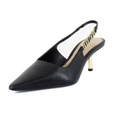 Sam Edelman Baker Womens Heels Black Leather