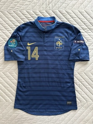 MAILLOT FRANCE PORTÉ MENEZ EURO 2012 NIKE MATCH WORN SHIRT FFF JERSEY CAMISETA - Photo 1/4