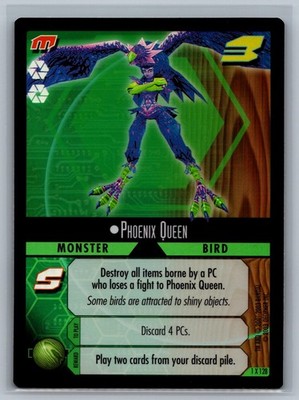 .hack ENEMY TCG Phoenix Queen #1X128 Ultra Rare Foil CCG DOT Contagion
