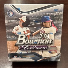2021 MLB Bowman Platinum Sealed Mega Box