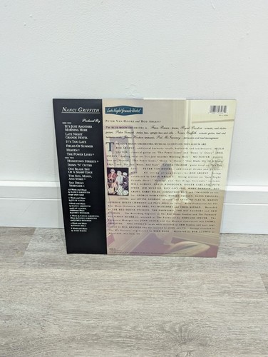 Nanci Griffith - Late Night Grande Hotel - MCA 10306 Vinyl LP Record - Picture 9 of 9