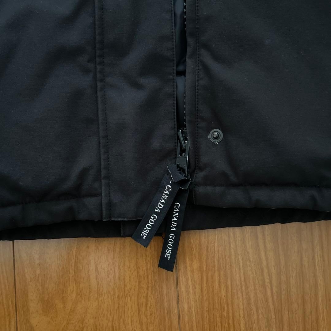 Used Canada Goose Fusion S/P Black Down Jacket Outer Women Size S Rare image 6