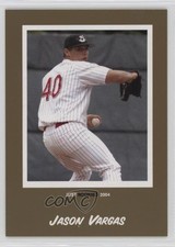 2004 Just Minors Just Rookies Gold /100 Jason Vargas #84 0q3