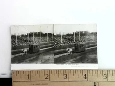 The Iron Horse - The Horse Car on Rails Stereoview Keystone View Co. 1933