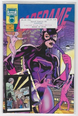 Spoof Comics Presents #5 Daredame Polybag Open Personality Comics (1992) NM-