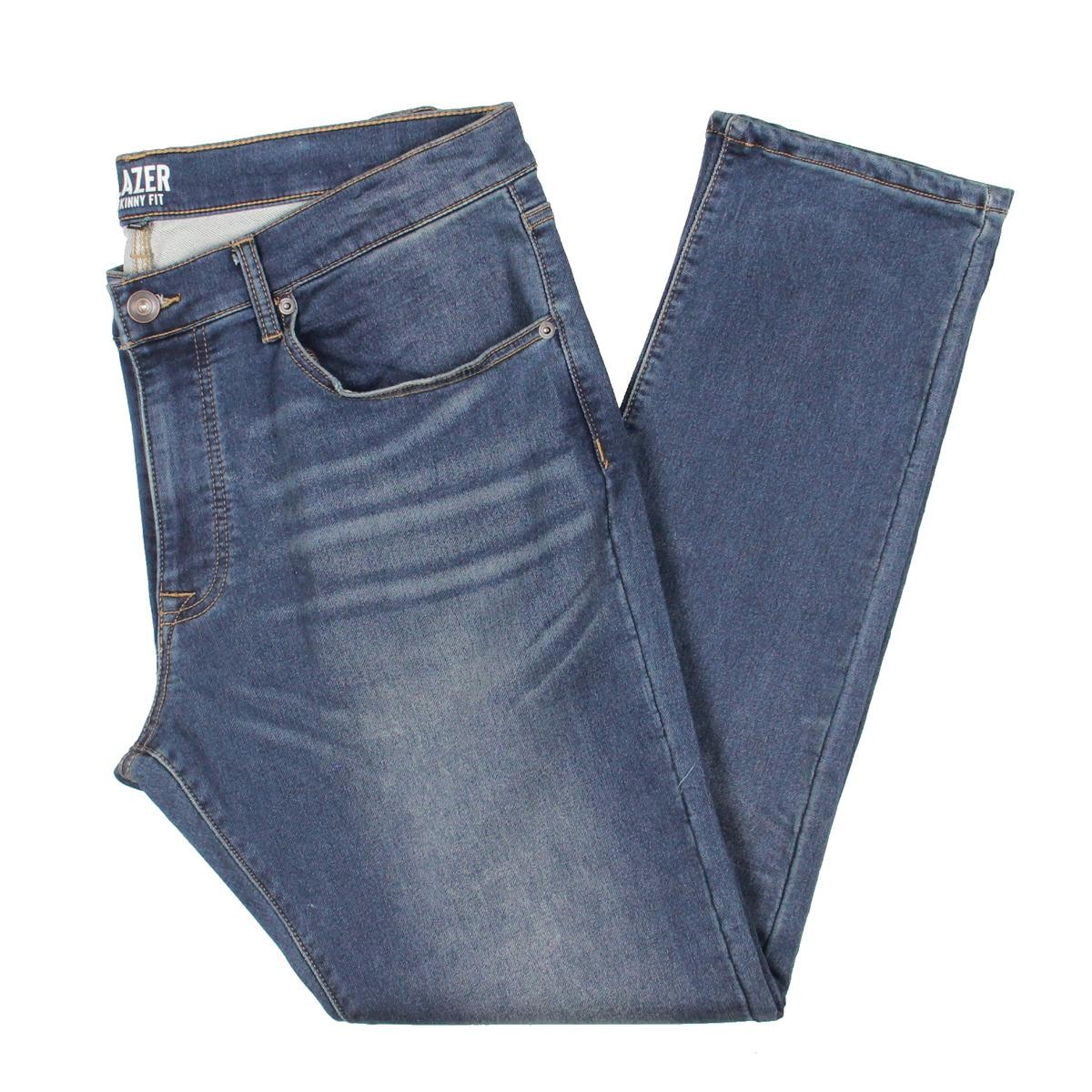 Мужские джинсы Lazer из синего стрейчевого денима с прямыми штанинами 3030 BHFO 2051 5590₽