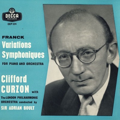 Clifford Curzon - Variations Symphoniques For Piano And Orchestra - Use - E34z