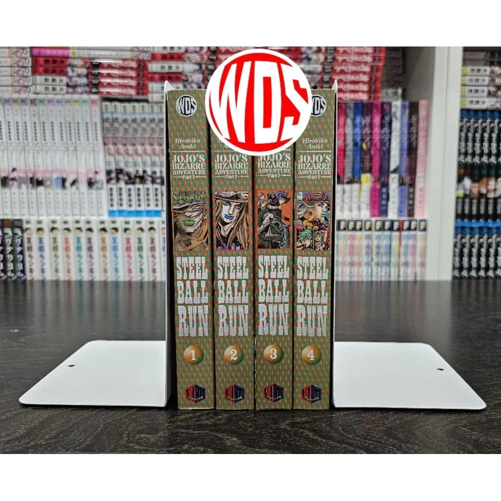 Jojo's Bizarre Adventure Parte 7-Steel Ball Run volumen 1-4 (FIN) Versión en Inglés