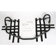 Motorsport Products Black Alloy Nerf Bars w/Black Webbing - 81-3612