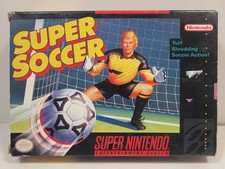 Super Soccer Super Nintendo SNES Authentic BOX ONLY