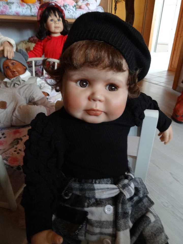 Künstlerpuppe Amelina Monika Peter Leicht - Bild 2 von 4