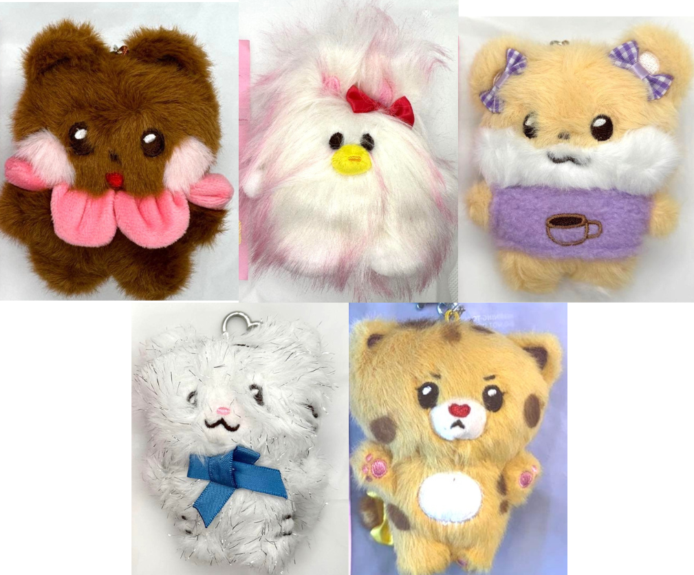 ILLIT 2nd Debut Anniversary OFFICIAL Plush Keyring Doll DEARLIT