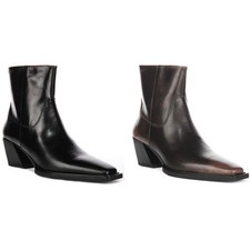 Stivali da donna Vagabond Alina Edgy spazzola alla caviglia ispirazione western neri UK 3 - 8