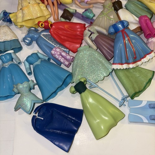 Huge Lot Of Vintage Disney Princess And Regular Polly Pockets With Case Tons - Picture 5 of 18