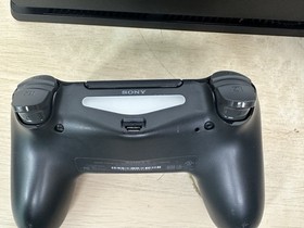 Sony PlayStation 4 Slim 500GB Black Console w/ Uncharted 4 Box - Tested & Works