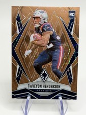 2025 Panini Phoenix - Rookies TreVeyon Henderson #187 Bronze Seismic /15 (RC)
