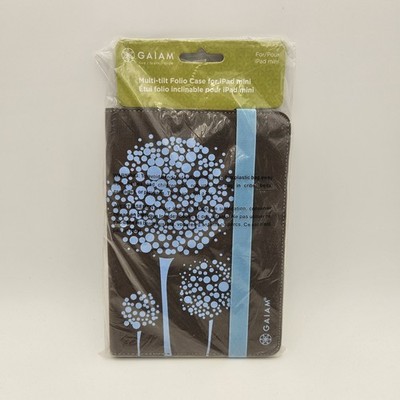 Gaiam Multi Tilt Folio Case for iPad mini Varying Tilt Angles Durable Canvas