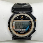 Vintage Timex Blazer 707 Men's Digital Watch 42mm black tone up to 8.5” running