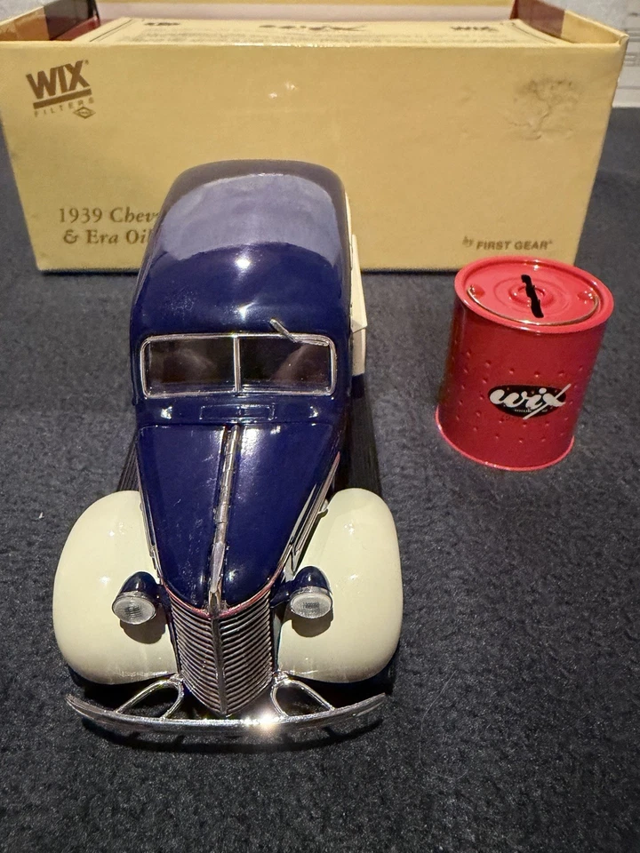 Canopy Chevy First Gear 1939 + banco de filtro de aceite; fundido a presión escala 1:34 Foto 4 de 4