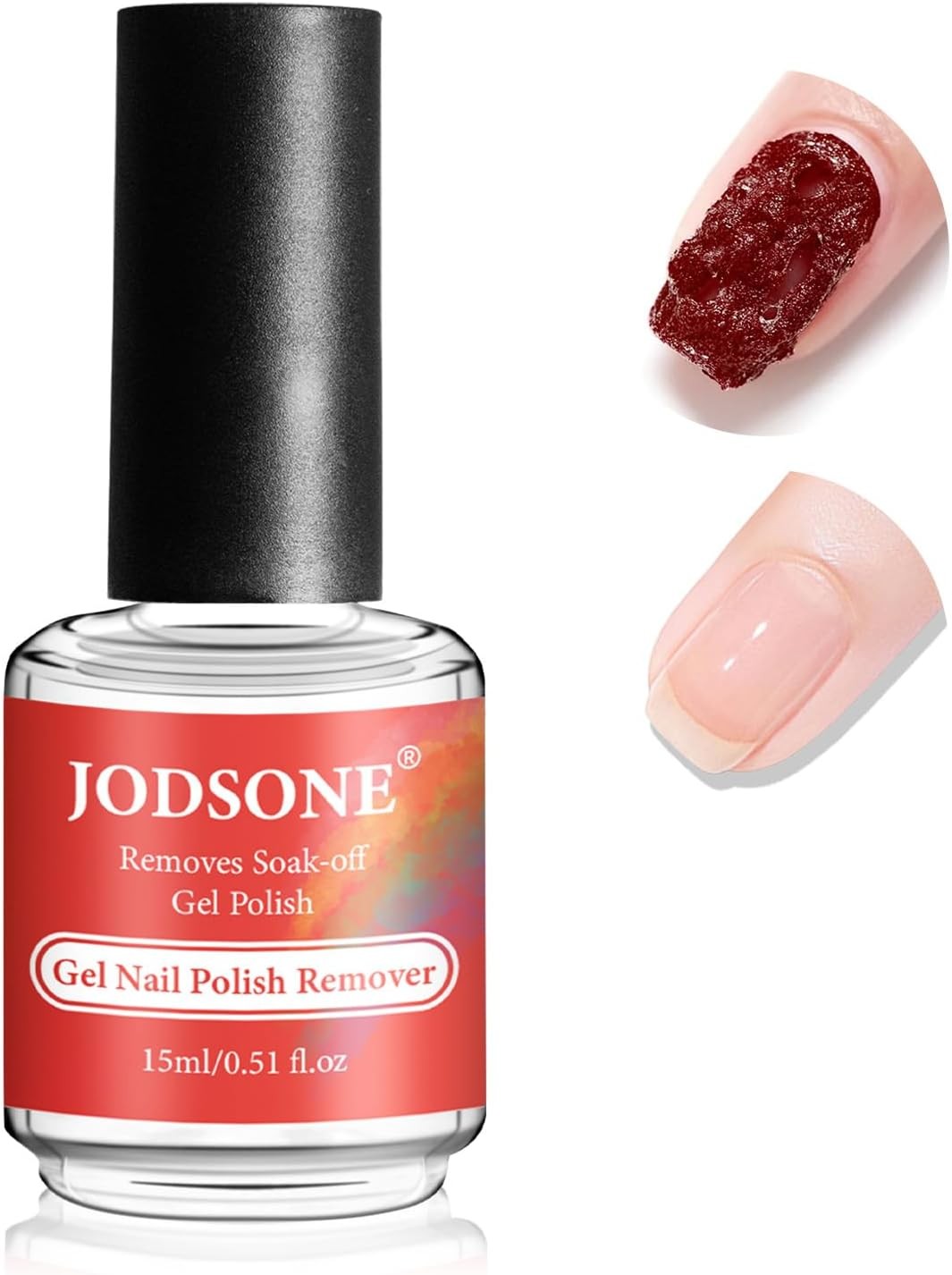 JODSONE 15ML Gel Nail Polish Remover - No Soaking or Wrapping Needed, Works in