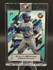 2025 Topps Pristine 76 Pristine Aqua Refractor Orelvis Martinez Rookie ENCASED