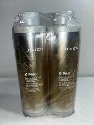 Sealed Joico K-Pak Reconstruction Shampoo & Conditioner 33 Fl Oz Each 