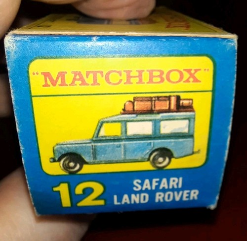Matchbox No. 12 Safari Land Rover with Original Box Excellent Condition - Picture 14 of 17