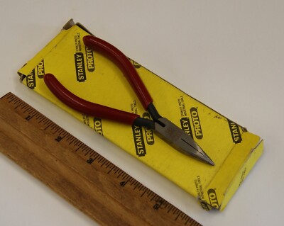 RARE NOS, Proto J204G, 4.5'' Long Diagonal Cutting Plier w/Cushion Grip, BN2588
