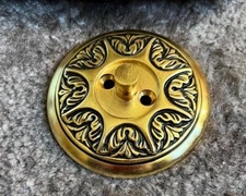 Phylrich KA70-24B DOLPHIN 24" Towel Bar KA70 escutcheon