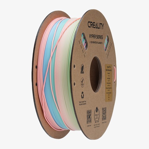 【BUY 5 PAY 3】Creality Hyper Rainbow PLA 3D Printer Filament High-Speed Printing