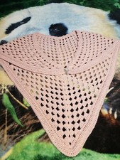 Hand crocheted Shawl One Of A Kind