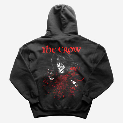 The Crow Movie Hoodie Brandon Lee Tribute Hoodie Iconic Movie