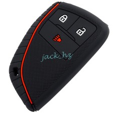 Gel de sílice 3 botones llavero funda cubierta para Chevrolet Colorado GMC Yukon Canyon