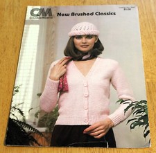 Columbia-Minerva  NEW BRUSHED CLASSICS - Knit Sweaters  Hat Leaflet 2647