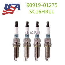 4PCS GENUINE  IRIDIUM SPARK PLUGS 90919-01275 FOR TOYOTA SCION LEXUS SC16HR11