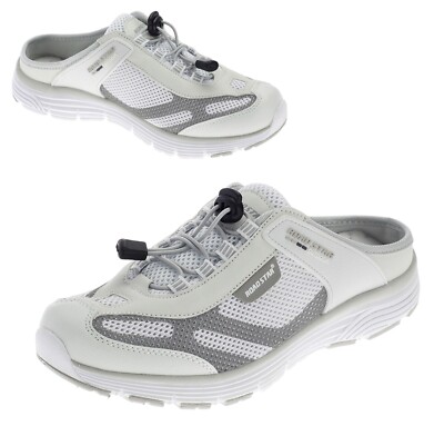 Herren Clogs Pantoletten Übergröße Slipper Sneaker Hausschuhe Sandalen Weiß
