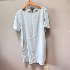 Eileen Fisher Light Blue Tencil Blend Dress- Size XS