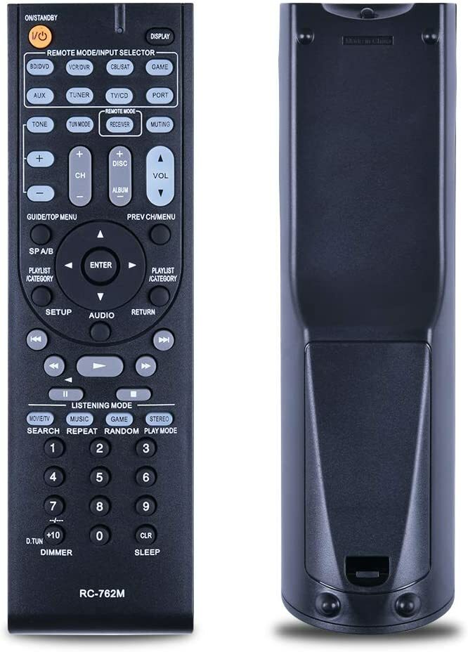 Onkyo HT-R290 HT-R380 HT-R538 HT-RC230 Replacement RC-762M Remote Control