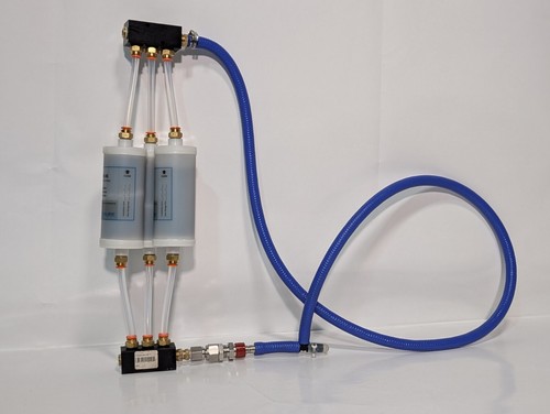 Water Purifier Assembly: 3 Dynalene IC-093-06 w/ Polyconn PCM20-250-03B Manifold - Picture 14 of 14