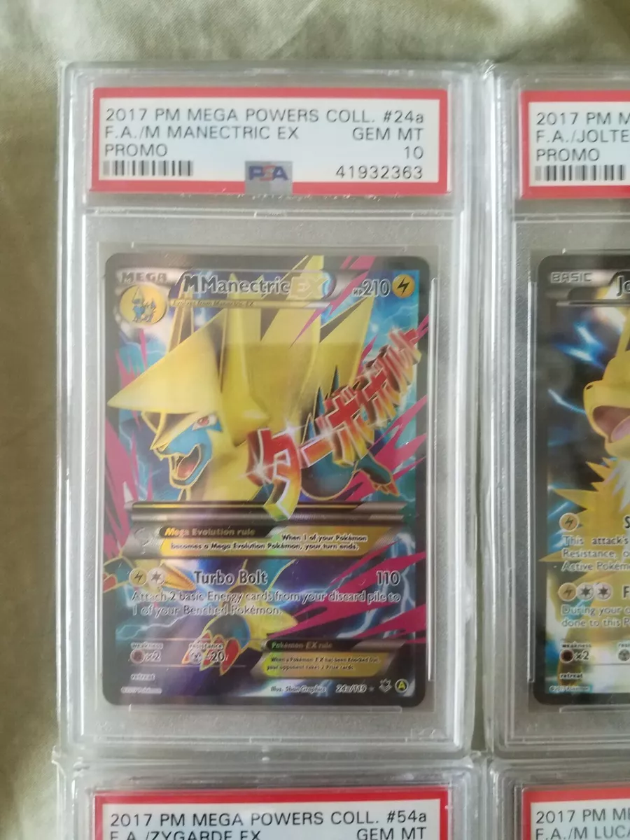 Pokémon Mega Powers Collection For Card Game TCG CCG Zygarde/lucario/jolteon