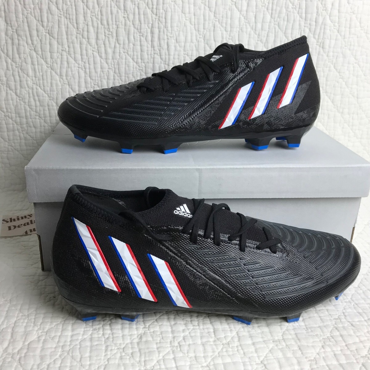 adidas Predator Edge.2 FG Football Soccer Cleats Men's SZ