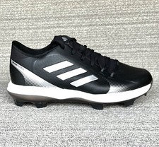 Adidas Women's PureHustle 2 TPU Black Softball Cleats 10 US Size NWB