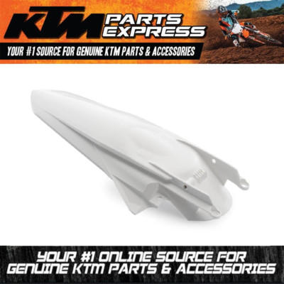 NEW OEM KTM TAIL SECTION WHITE 125 150 250 350 450 SX 2019-2022
