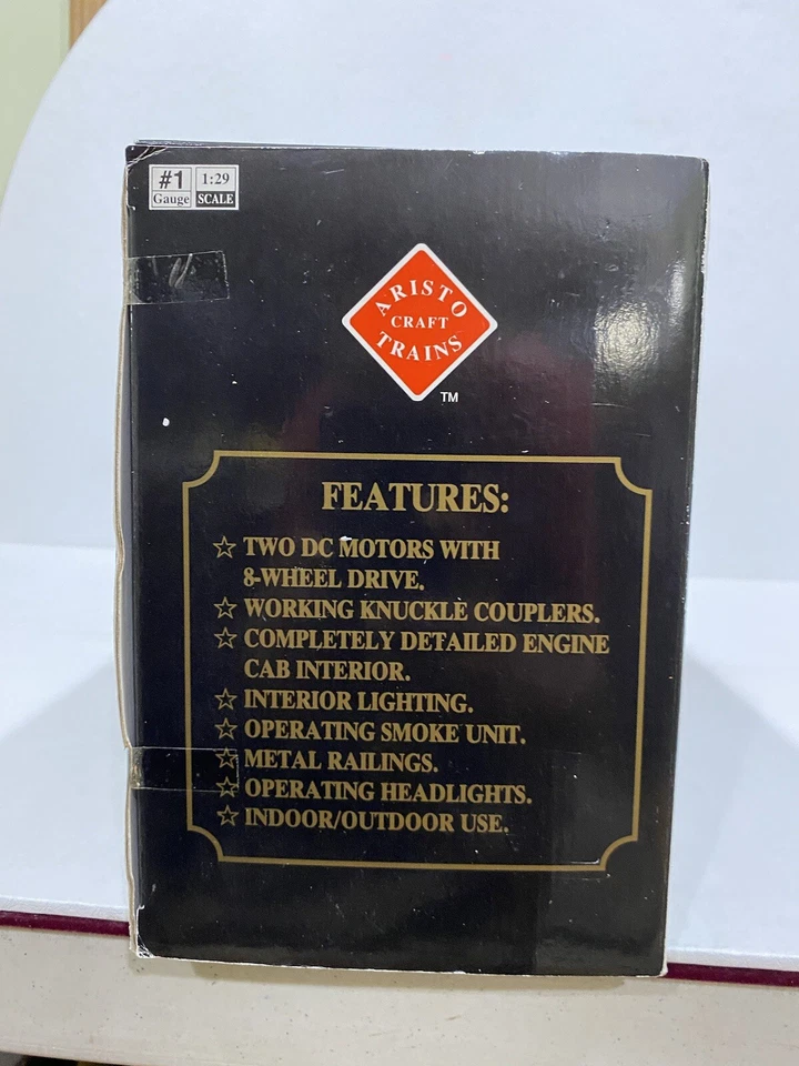 Aristocraft ART-22110 Santa Fe GE U25-B Diesel Locomotive LN/Box TESTED - Image 3 of 4